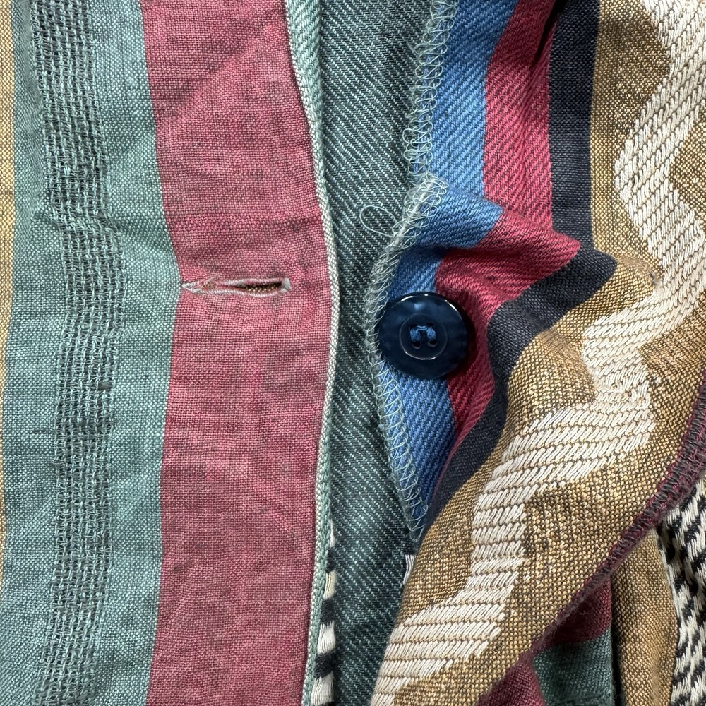 Vintage 90's Angelique Imp Inc. N.Y.C Womens L Western Aztec Print Blazer Jacket - Picture 9 of 14